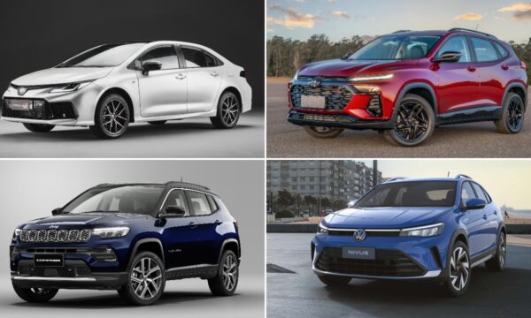 Efeito China: preços dos 25 carros usados mais buscados no Brasil em 2026 caem até 15%