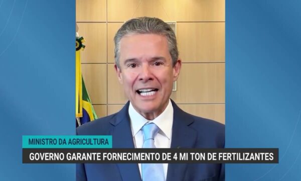 Brasil garante fornecimento de 4 milhões de toneladas de fertilizantes