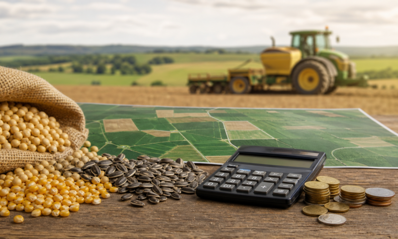 Crédito rural em Goiás recua 42,18% no início da Safra 2026/2027